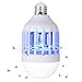 Mosquito Zapper, Bug Zapper Outdoor Electronic Insect Killer, 110V E26/E27 Mosquito Killer Lamp for Home Garden Patio Backyard