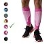 Compression Calf Sleeves (1 Pair) Leg Compression Socks for Shin Splints & Calf Pain Relief, Perfect for Men Women Runners Cycling, Improve Performance
