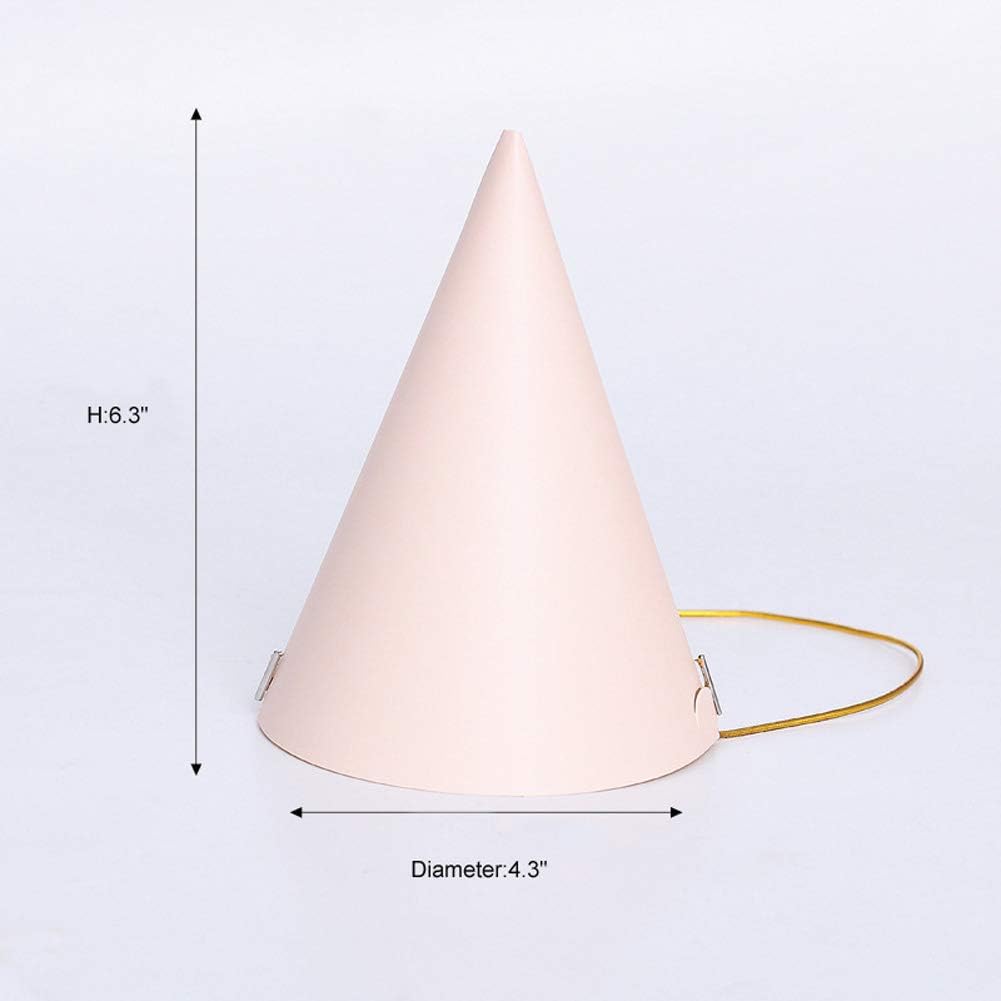 6PCS Happy Birthday Party Hats Cute Hats Kids Hats Unisex Adult Size Fancy Dress Party Hats… (style2): Health & Personal Care