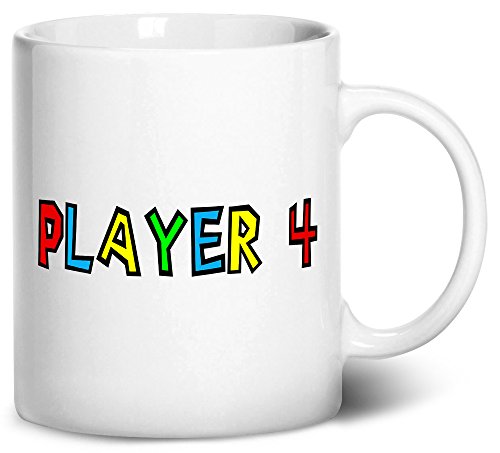 Dancing Participle Select Player 4 Coffee Mug, 11oz, White