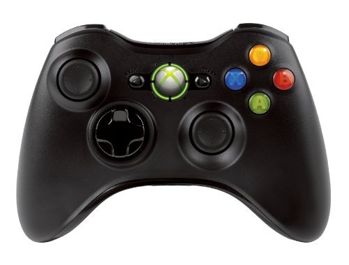 Official Xbox 360 Wireless Controller - Black (Xbox 360)