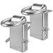 VULCAN Silver Stake Pocket D-Ring Assembly - 2 Pack