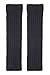 Isadora Paccini Women's Ribbed Knit Leg Warmers (Black)