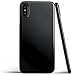 totallee iPhone X Case, Thinnest Cover Premium Ultra Thin Light Slim Minimal Anti-Scratch Protective - for Apple iPhone X (Jet Black)