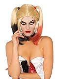 Secret Wishes Women's DC Comics Harley Quinn Wig, Multi, One Size