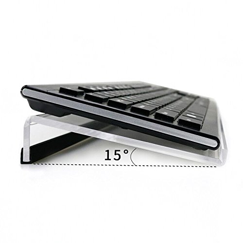 image for SupperAcrylic Keyboard Stand For Office Desk, 5mm Thickness Premium Ac
