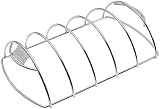 Weber Rib Rack 6605 Stainless Steel BBQ Grill Accessory Holds 5 Ribs Dishwasher view 4