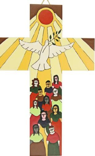 Confirmation gift cross 25 cm high. Present for Confirmation day.