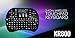 MyGica KR-800 RF Wireless QWERTY Keyboard with Backlit keys | TouchPad for Air Mouse Function