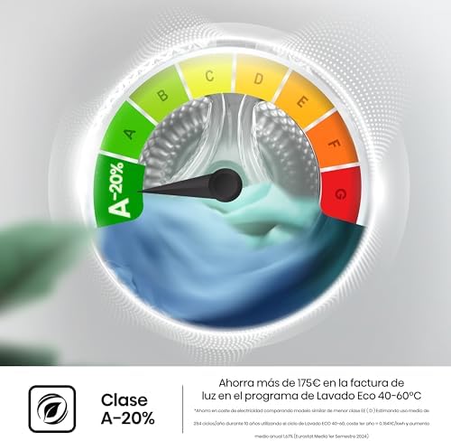 Hisense wf1q8041bw2 - máquina de lavar, classe a, 8 kg, 1400 rpm, altura 85 cm x largura 60 cm, branca, função vapor 99,9%, quick wash+, lavagem automática, conclusão retardada, tecnologia inverter