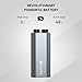 Rowkin Bit Stereo True Wireless In-Ear Headphones w/ Dual-Purpose Power Bank (NAAC10AB) - Space Gray