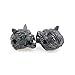 Antique Bronze Wolf Head Men Bracelet Charms Spacer Beads DIY Jewelry Findings 11x14mm 10Pcs MixColor