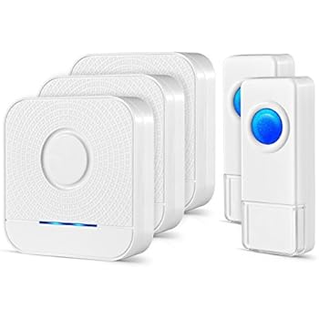 Security2020 WC180 Wireless Door Chime with Flashing