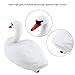 Swan Decor Pond Statue Protector Floating Ornamental Lifesize Goose Bird Hunting Bait Garden Decoration (# 1)