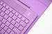 Deep Purple Leather Case with Bluetooth Wireless Keyboard For Apple iPad 2 3 4