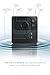 Sharper Image SBT5002 Water and Light Show Bluetooth Streaming 2.1 Speakers with Subwoofer and Dancing Lights (Black)