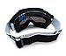 V-SEK Adult Sports Motocross Offroad ATV Dirt Bike MX Racing Safety Goggles Eyewear Black/Silver Frame Multi-color Tinted Lens