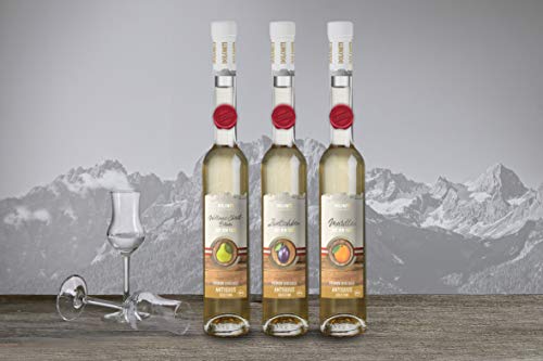 Dolomiti Antiquus Marillen Premium Spirituose 36% Alte Marille aus dem Barrique-Fass milder & fruchtiger Schnaps… – Bild 3