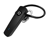 Bluetooth Headset, AiSpeed Universal Bluetooth Headpset for Apple iPhone 6/5s/5c/5, iPhone 4s/4, Samsung Galaxy S5/S4/S3, LG, PC Laptop, and Other Bluetooth Device - M22 Black