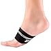 Zensah Arch Supports - Relieve Plantar Fasciitis, Heel Pain, Compression Foot Sleeves,Small/Medium,Black