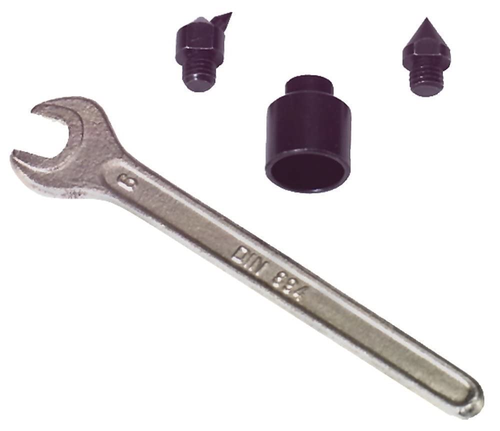 GEWA 413916 Replacement tip set for Cellostachel Arc, with mounting tool