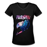 Foxshirt Lady Fairy Tail Anime Cosplay V-Neck Tees