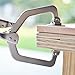 Single-handed Wood Clamp With Wide Clamp Face For All Your Joinery Projects. Safely Secure Your Woodworking Project With Our Heavy Duty C-Clamp. Ideal As Right Angle Clamp, Pocket Hole Jigs.