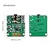 MakerFocus 2pcs Bluetooth Audio Module, Bluetooth V4.2, JDY-64 Wireless Bluetooth Audio Module, HiFi Audio Receiver Module Bluetooth Amplifier Board, Transmission Distance 15m, Support Button Control