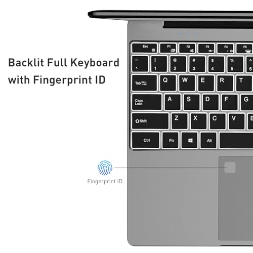 Auusda Business Laptop Computer for Work, Notebook PC for College Students, 15.6" FHD Display, Up to 3.4GHz CPU, Backlit Keyboard, Fingerprint ID, Up to 10TB Storage, 16GB DDR4 RAM, 1TB NVMe, Silver