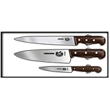 Victorinox 3-Piece Chef's Set, Rosewood Handles