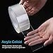 Caulk Strip Self Adhesive Clear Kitchen Sealing Tape Bathtub,Bathroom,Shower,Toile,Kitchen Sink and Wall Sealing,2Inch x 33Feet