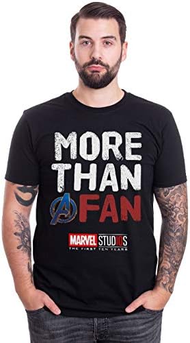 More Than A Fan Avengers End Game Marvel Studios Black T-Shirt