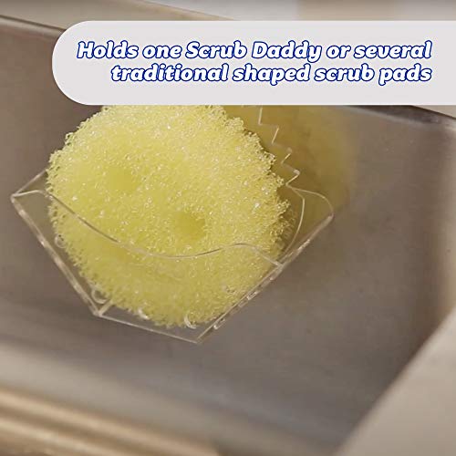 Scrub Daddy Sponge Holder Sponge Caddy Suction Sponge Holder, Sink