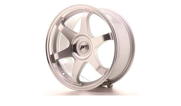 Japan Racing JR3 17x8 ET35 Blank Silver Machined: Amazon.es ...