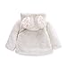 Baby Girls Fur Winter Warm Coat Jacket With Cute Bag Girls Thick Warm Clothes