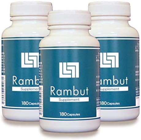 インドネシア伝承スカルプケア Rambut Supplement ランブットサプリ 3個セット Mustache Com Br