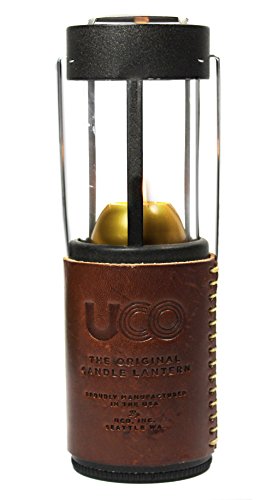 UCO Special Edition Original Candle Lantern, Leather Wrap