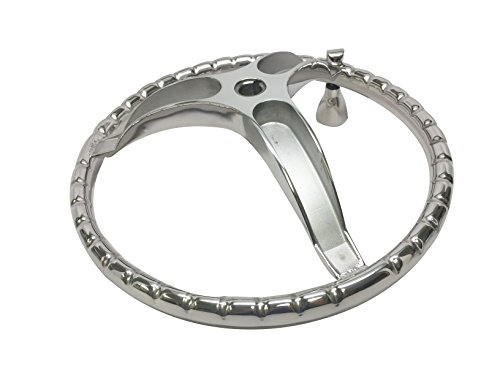 Pactrade-Marine-Boat-3-Spoke-SS-Steering-Wheel-Turning-Knob-Finger-Grips-Nut-Cap Pactrade-Marine-Boat-3-Spoke-SS-Steering-Wheel-Turning-Knob-Finger-Grips-Nut-Cap