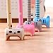 Yalis Creative Kids Gifts Novelty Animal Giraffe Ballpoint Pens Ball Pen Set Gifts Prizes for Kids(4pcs)