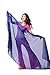 ZLTdream Women's Belly Dance Chiffon Scarf Dark Blue
