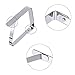 SCRENDY Outdoor Tablecloth Clips Large Table Cover Clamps for 2 Inch Thick Tables, Flexible Stainless Steel Picnic Table Cloth Clips Holders (12 pcs)