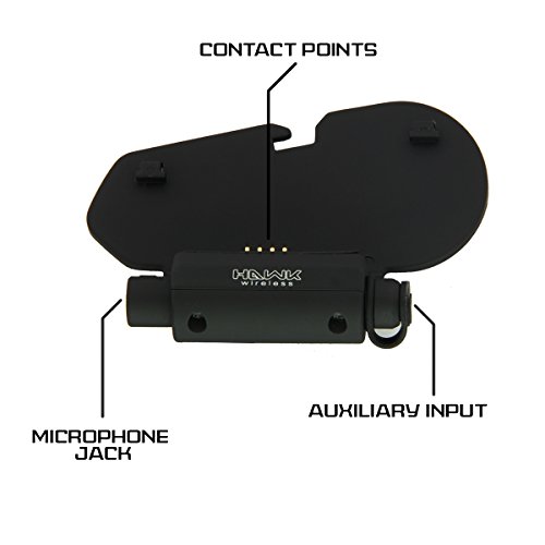 Hawk-X1-Black-Bluetooth-Motorcycle-Headset-One-Size