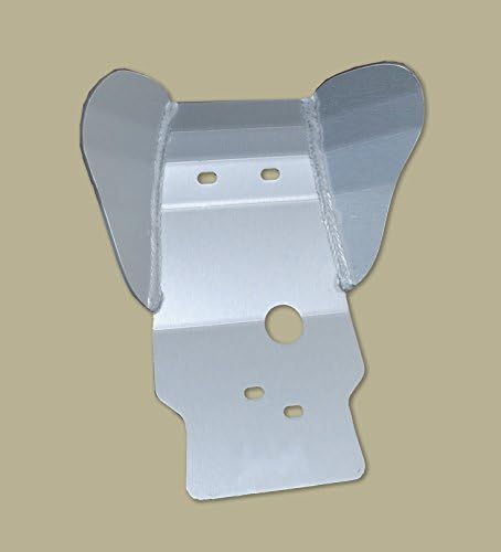 CRF150R Skid Plate 3/16" 5052 H-32 Aluminum. Mounting hardware included. by Ricochet for 2007, 2008, 2009, 2010, 2011, 2012, 2013, 2014, 2015, 2016, 2017, models