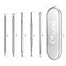 Ohuhu Blackhead Remover Pimple Comedone Extractor Tool  Acne Removal Extraction Kit, Treatment for Blemish, Whitehead Popping, Zit Removing for Nose Face Skin