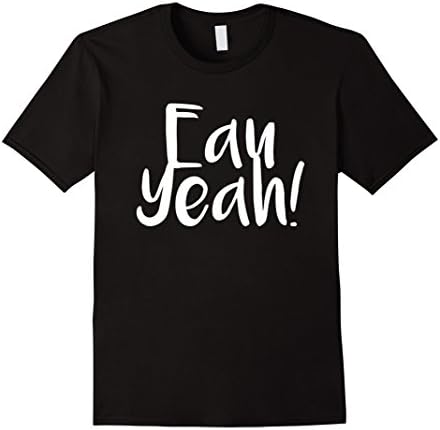 Mens Eau Yeah Tee Shirt Perfume Fragrance Large Black