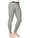 Hanes X-Temp Men`s Thermal Pant, 14520, M, Heather Grey