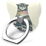 Waves Cat Design 360 Degree Rotation Ladies