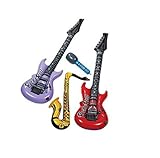 Inflatable Musical Instruments 4pc