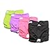 Teamoy 4pcs Washable Female Dog Diapers, Reusable Doggie Diaper Wraps for Female Dogs, Super-Absorbent and Comfortable, Small
