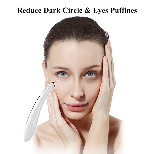 TOUCHBeauty Sonic Vibration Eye Massager, 40℃ Heated Wand, Relieves Dark Circles and Puffiness Eye & Facial Skin Care Device TB-1583 - Thumbnail 5